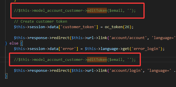 Error: Notice: Undefined property: Proxy::editToken